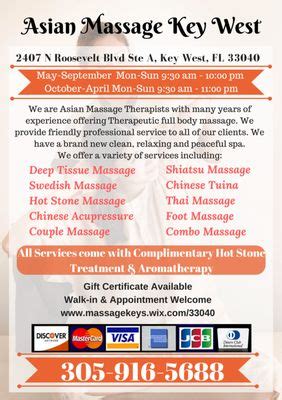 key west asian massage|key west massage therapists.